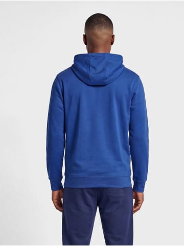 Reißverschluss Kapuzenpullover Hmlgo Herren in TRUE BLUE