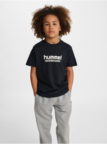 T-Shirt Hmljr Base Multisport Kinder in BLACK
