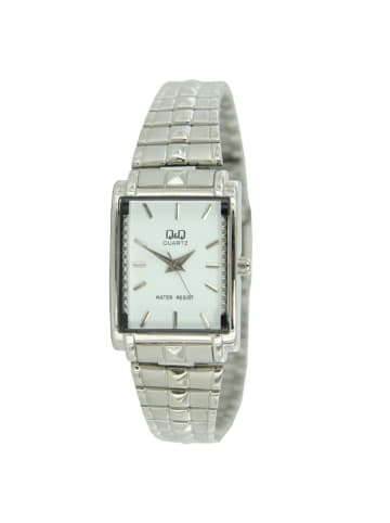 Quarzuhr Q409-201Y in Silber