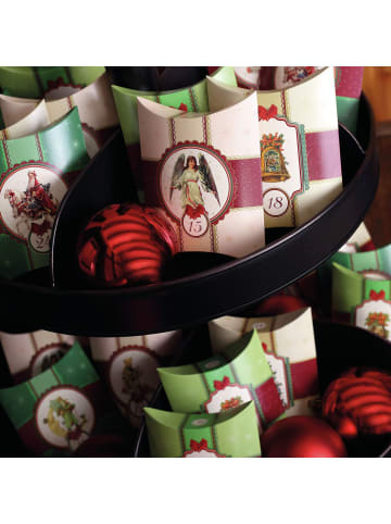 Adventskalender zum Befüllen - 24 Kissenverpackungen in Bunt
