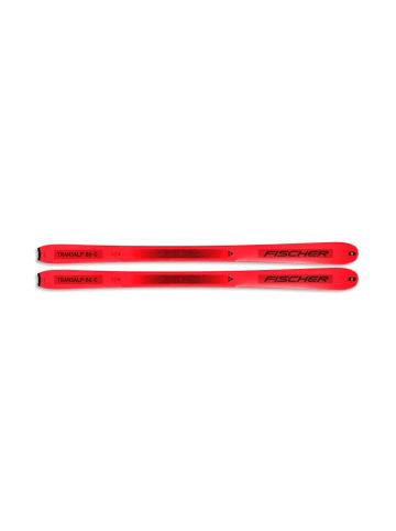 Tourenskier in rot