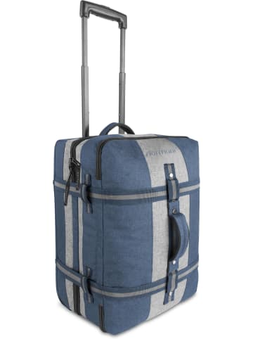 Reisetasche mit Handgepäckmaß Aurori 45 in Blau/Grau
