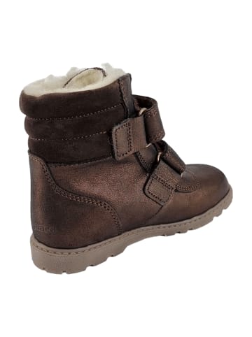 Klettstiefel in Braun