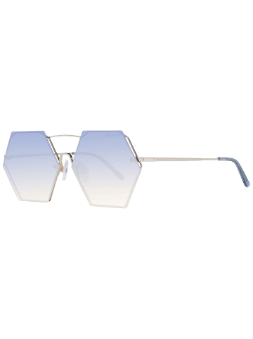 Damen Sonnenbrillen Quadrat Gold