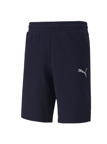 kurze Hose mit Taschen in blau