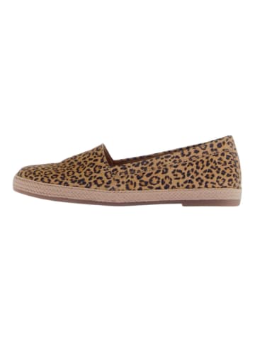 Halbschuhe Leopard