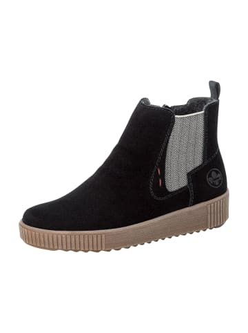 Komfort Stiefeletten in Schwarz