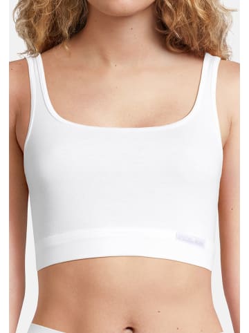 Bustier bio.cotton in Weiß