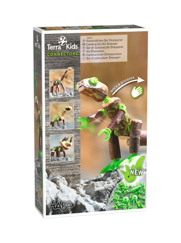 Konstruktions-Spielset Terra Kids Connectors Dinosaurier in mehrfarbig