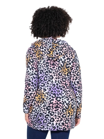 Sweatjacke in multicolor