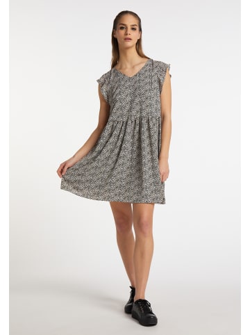 Damen Kleid in Schwarz Mehrfarbig