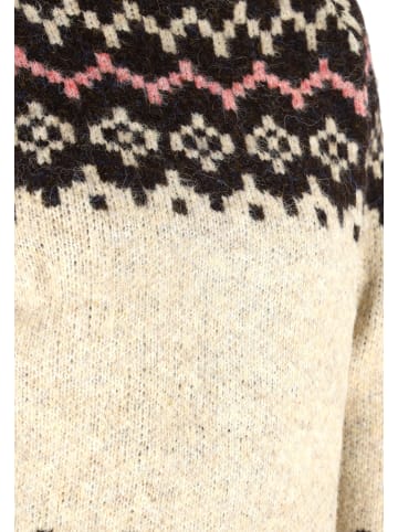 Damen Sweater in GRAU SCHWARZ MEHRFARBIG