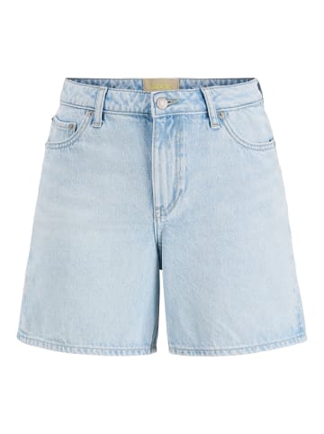 Jeans-Shorts in Light Blue Denim