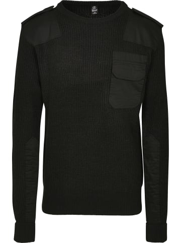 Crew Neck Jumper in black