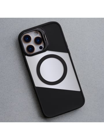 TFO Fusion Mag kompatibel mit iPhone 17 Pro Max schwarz Handyhülle in schwarz