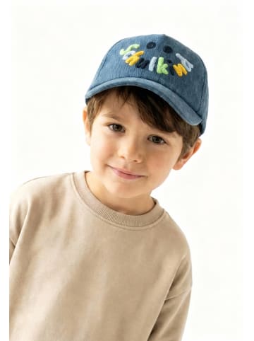 Basecap Schulkind in mittelblau