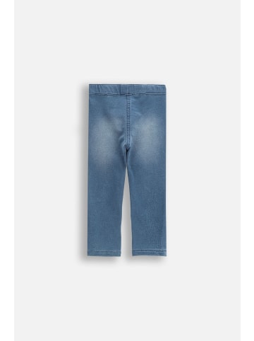 Elastische Jeanshose in blau