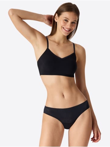 Bustier Invisible Soft Lace in Schwarz