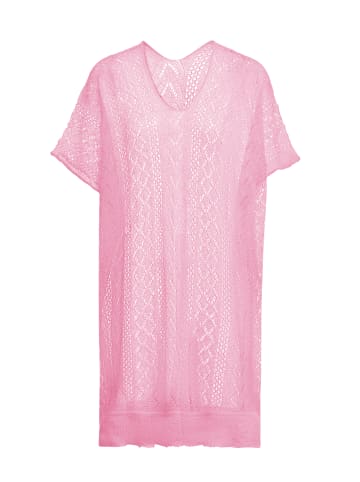 Damen Pullunder in Pink Melange