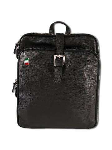 Cityrucksack Leder ca. 33cm breit ca. 27cm hoch