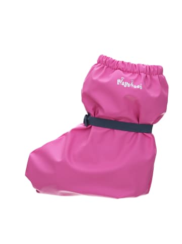 Regenfüßlinge mit Fleece-Futter in Pink
