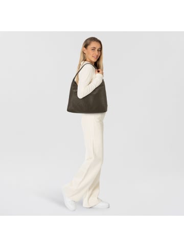 Evelina Schultertasche 37 cm khaki