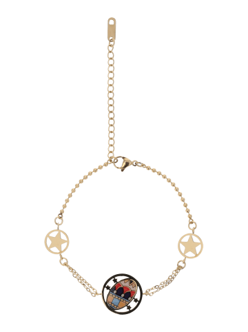 Women Bracelet in Gold Multicolor