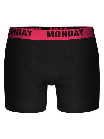 Retroshorts Monday Sunday in Schwarz