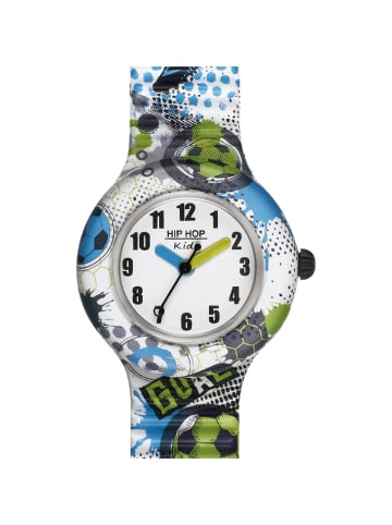 Analoguhr kids fun weiss