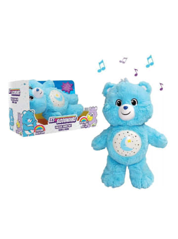 Glücksbärchi Plüschtier mit Nachtlicht in blau