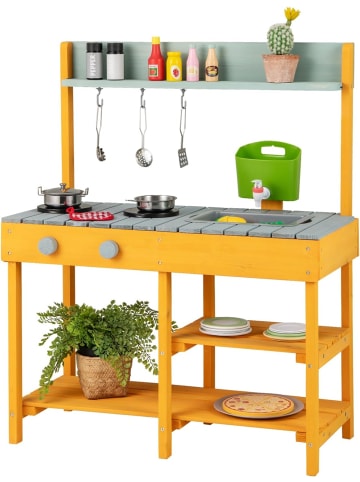 Matschküche Outdoor in Orange