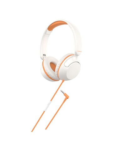 Xssive Kopfhörer headset für Kinder 3,5 mm Jack in Beige