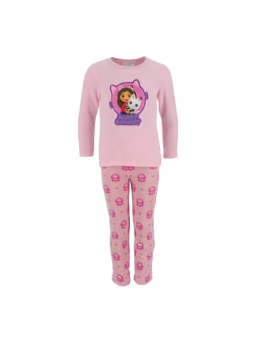 Gaby's Dollhouse Coral Fleece Schlafanzug Pyjama für Kinder in Rosa