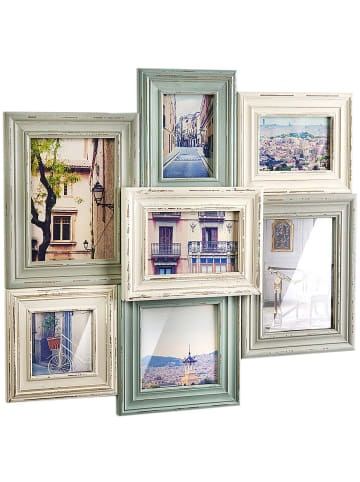 Bilderrahmen Collage PASTELL7 in Grün