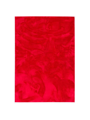 Fellteppich Pearl in rot