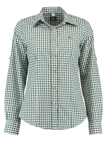 Bluse Qorru in khaki/schlamm