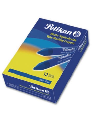 Wachs-Signierkreide 772/12 blau Packung mit 12 Stück