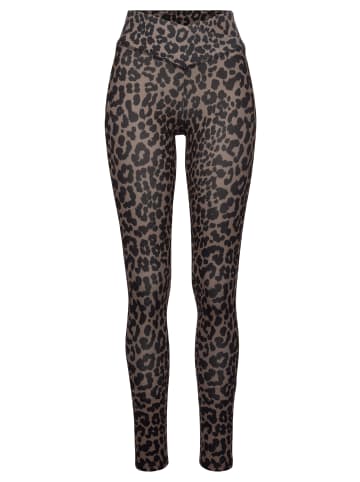 Leggings in braun