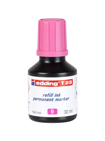 Nachfülltinte edding T 25 für edding Permanentmarker 30ml rosa