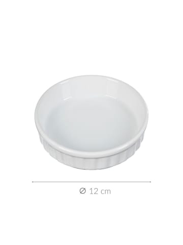 CREME BRULEE Backform, Keramik in Weiß, Ø 12 cm