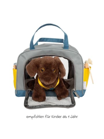 14-tlg. Pflege-Set für Hunde mit Tasche, in gray