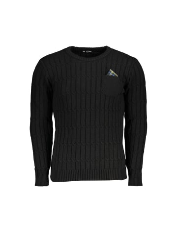 Schwarz Acryl Herren Pullover