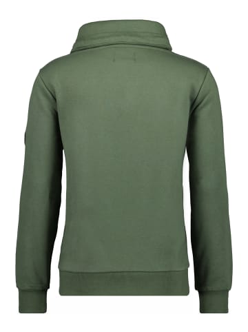 Maseltov Sweatshirt in Dunkelgrun