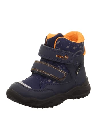 Winterstiefel GLACIER in Blau/Orange