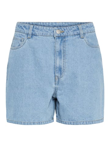Jeansshorts in Light Blue Denim