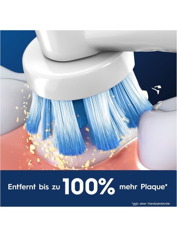 Pro Sensitive Clean Aufsteckbürsten X-förmige 12 Stück Zahnbürsten Weiß