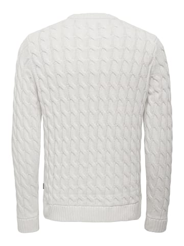 Strickpullover in Antique White 1