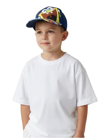 Spongebob Schwammkopf Kappe Palme Cap Baseballkappe verstellbar in blau