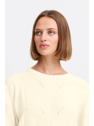 Strickpullover IHBOSTON Loose fit in Almond Milk