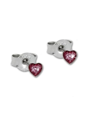 Ohrstecker in 925er Sterling Silber, Emaille ca. von 4mm bis ca. 12mm